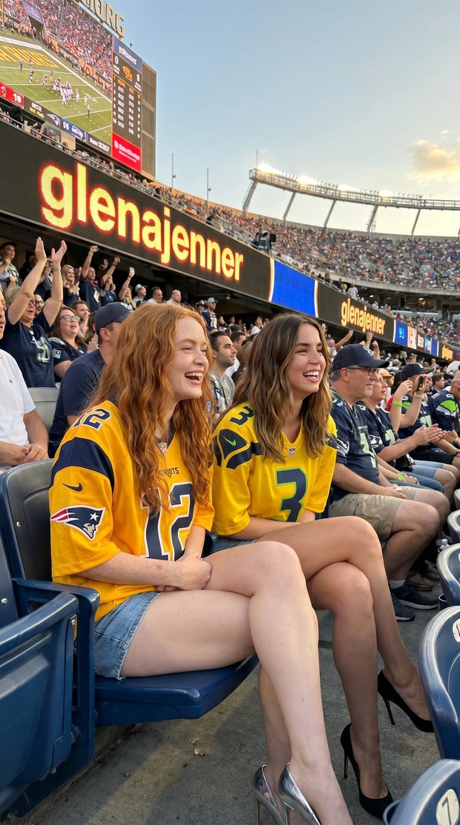 Candid Sports Stadium Fan Portrait — example 2