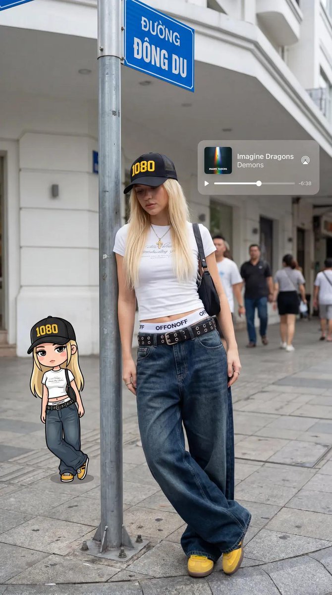 Urban Street Style with Avatar Overlay — example 1