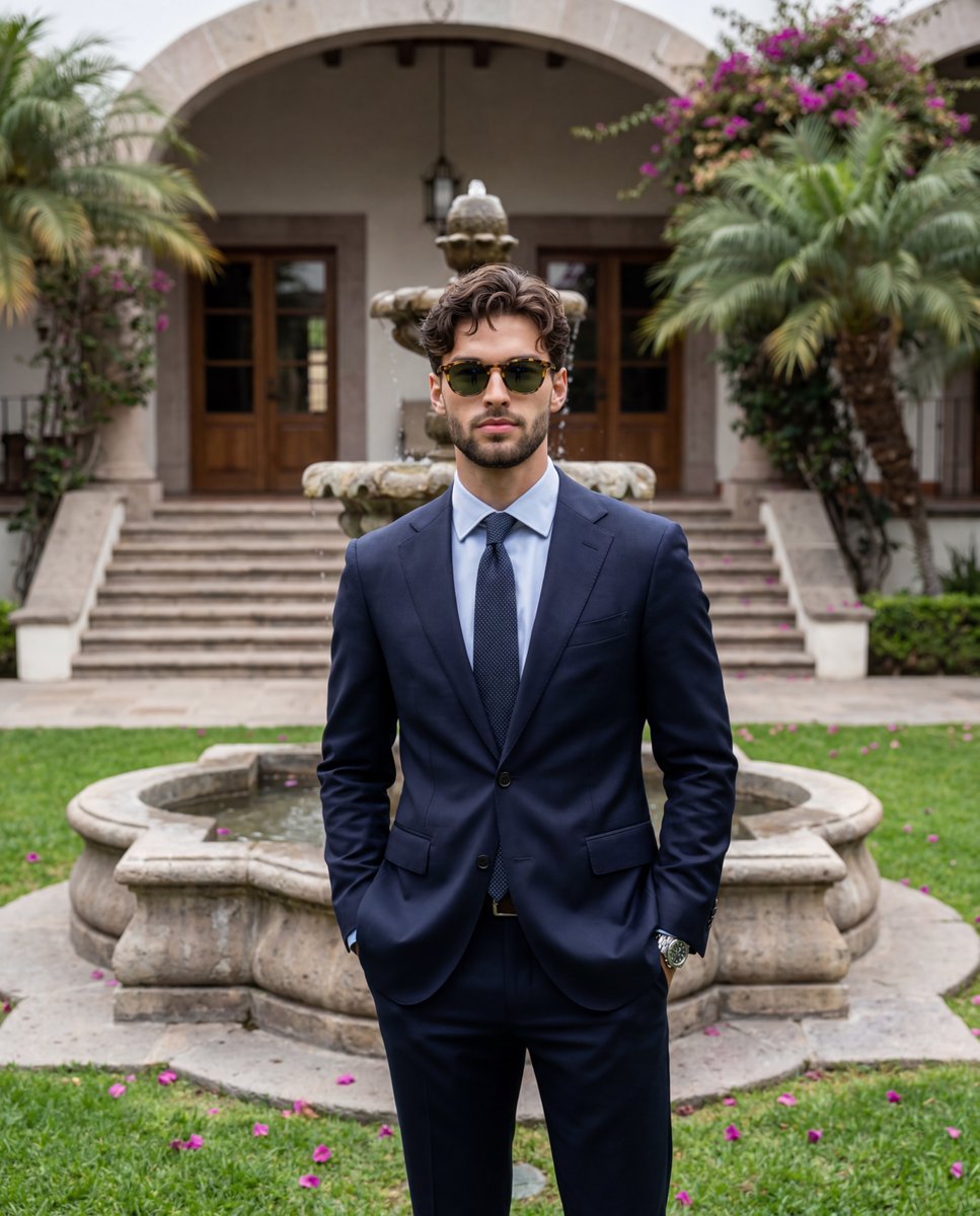 Formal Outdoor Event Portrait — example 1