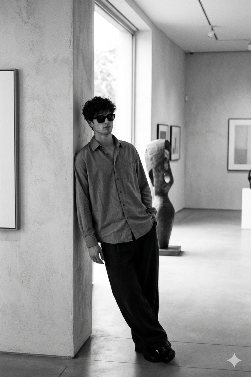90s Black and White Film — example 1