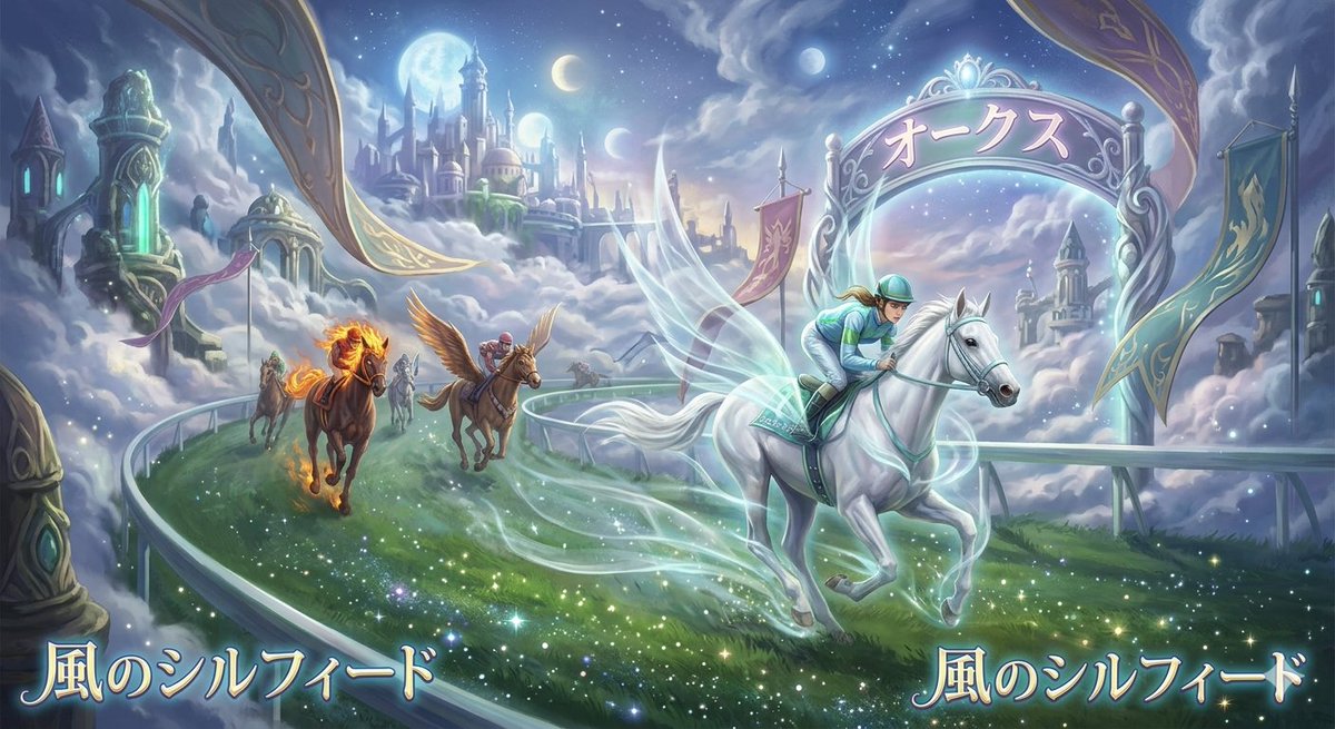 Manga Inspired Horse Racing — example 1