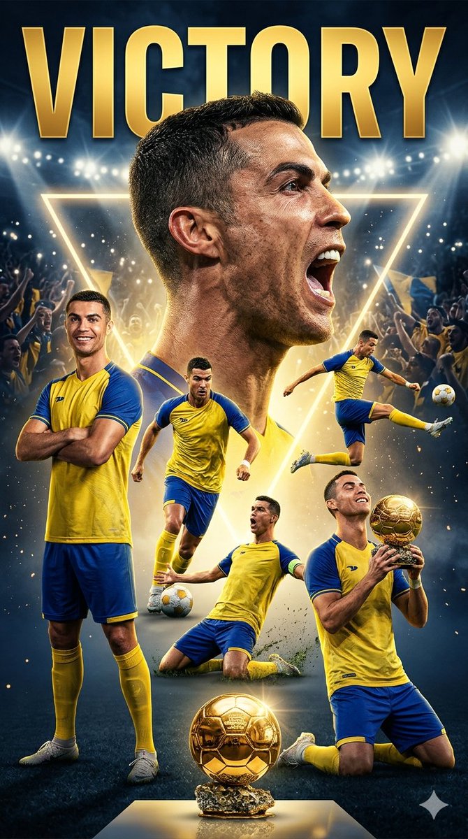 Cristiano Ronaldo Victory Poster — example 1