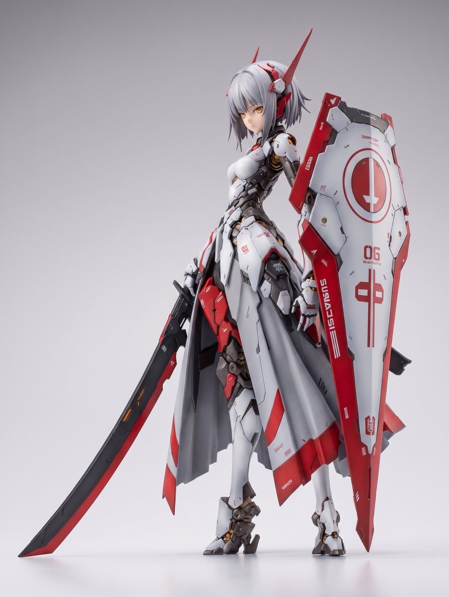 Knight Mecha Girl Model Kit Style — example 3