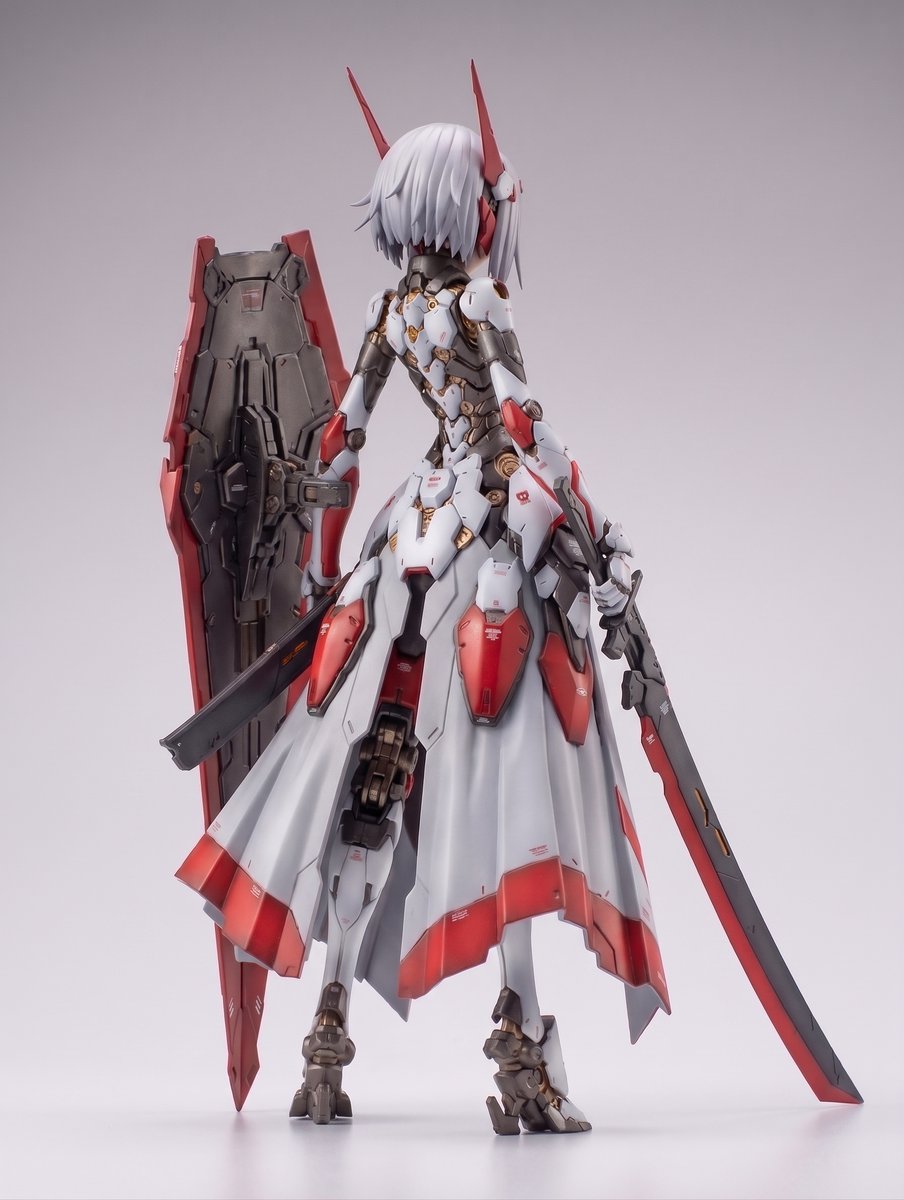 Knight Mecha Girl Model Kit Style — example 4