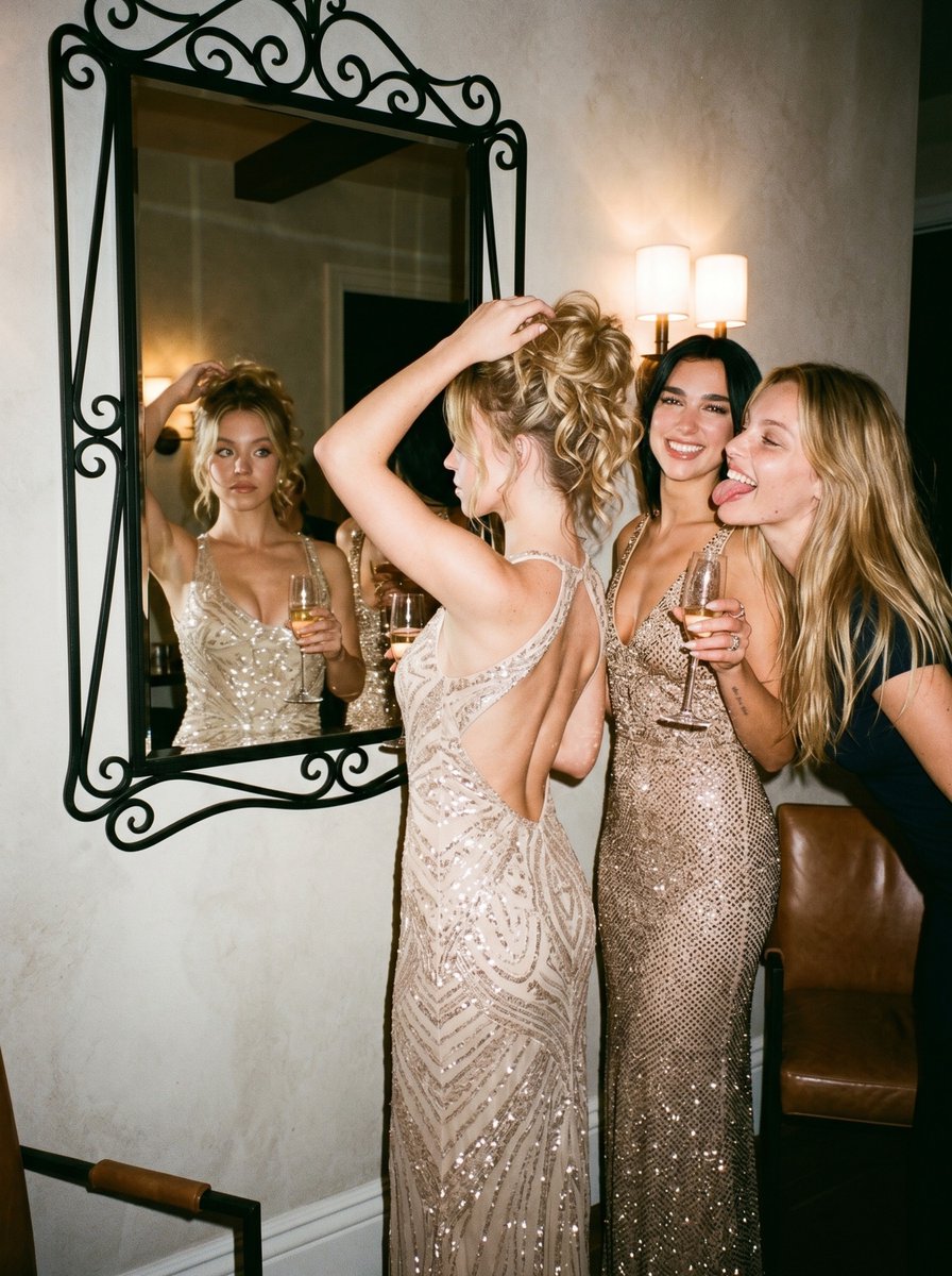 Candid Party Film Photo Portrait — example 2