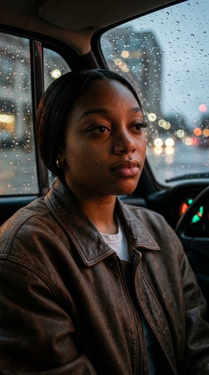 Raw Intimate Portrait in Vintage Porsche