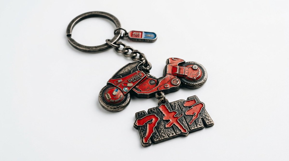 Hyper-Realistic Character Keychain — example 2