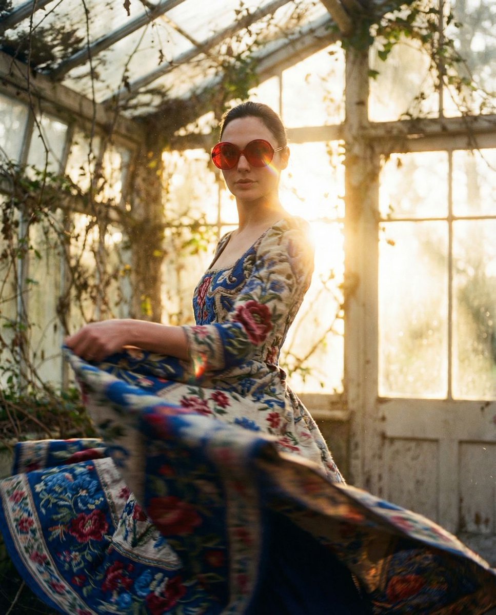 Kinetic Floral Fashion Collision — example 2