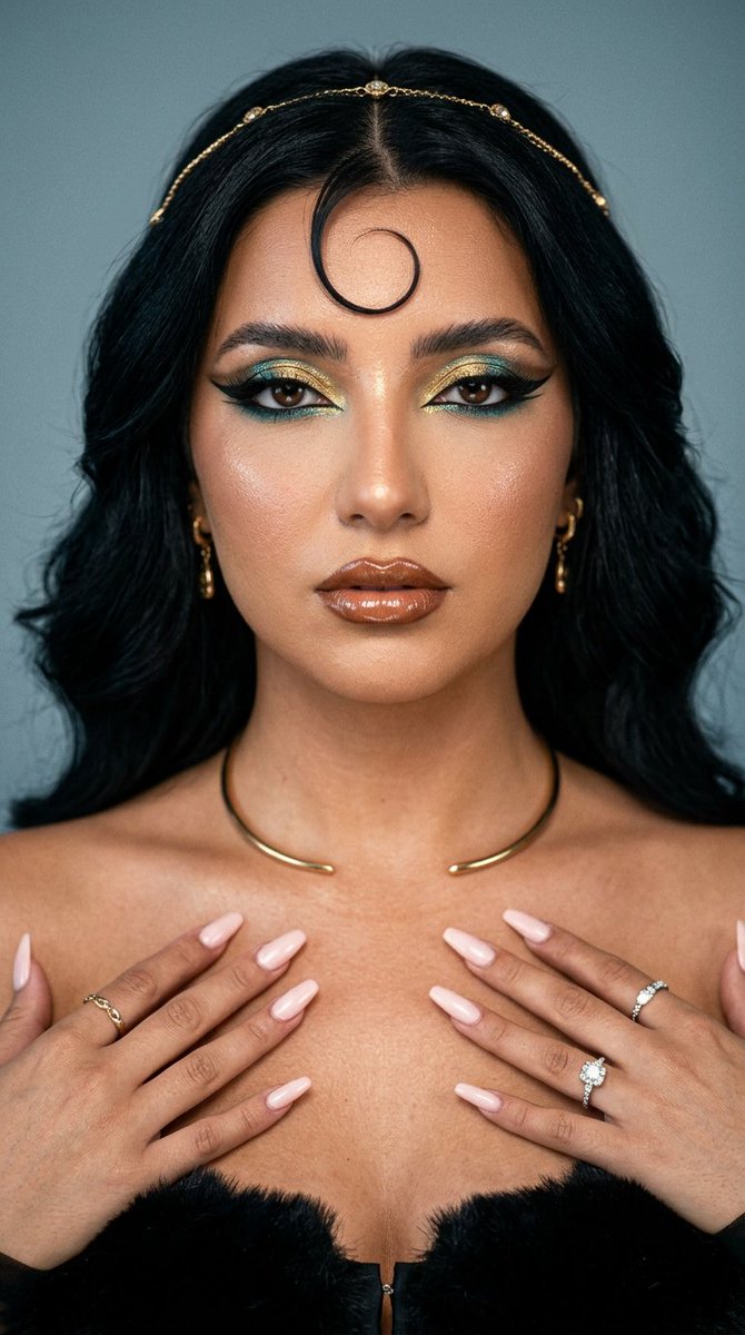 Modern Cleopatra Beauty Editorial — example 1