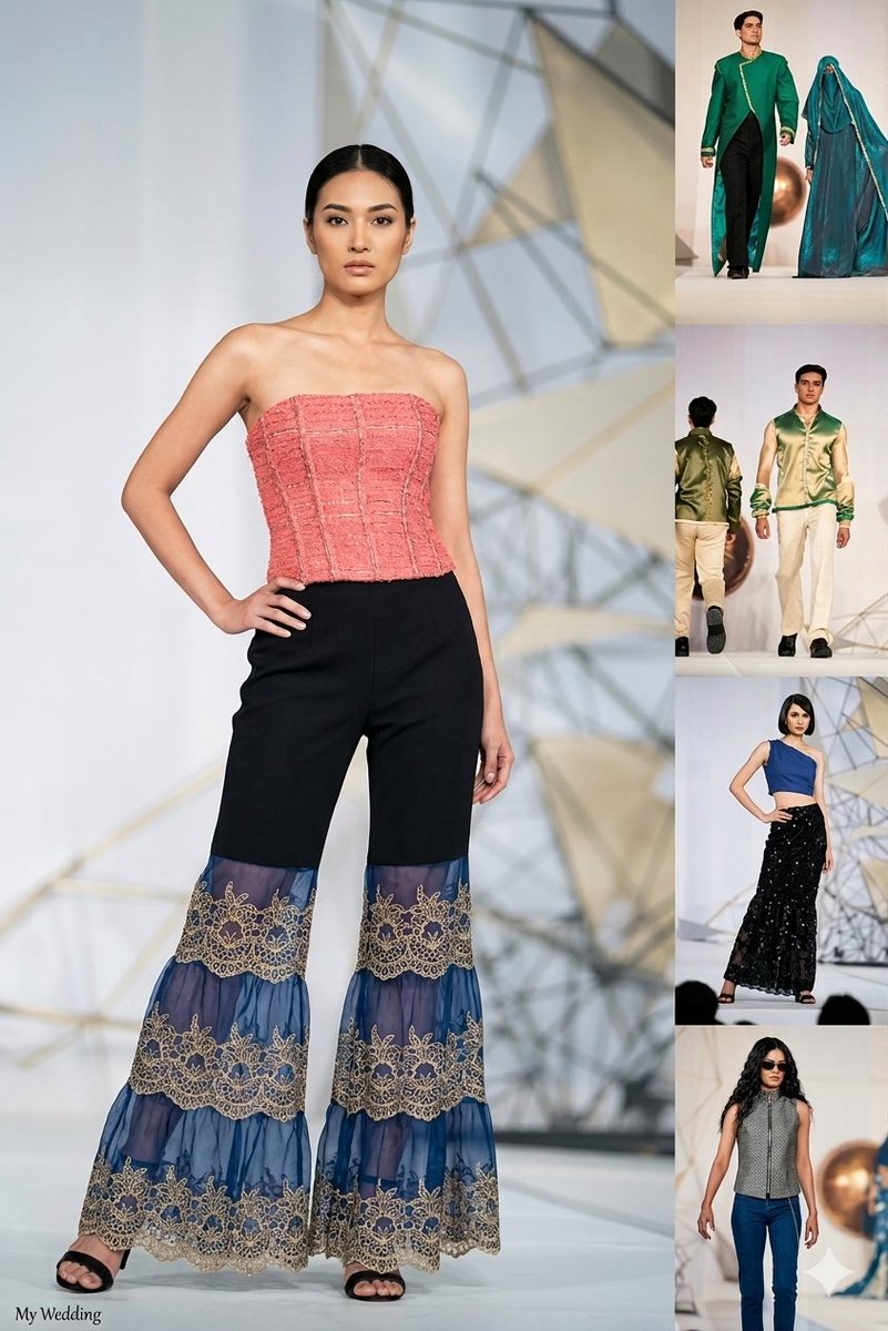 Modern Runway Fashion Montage