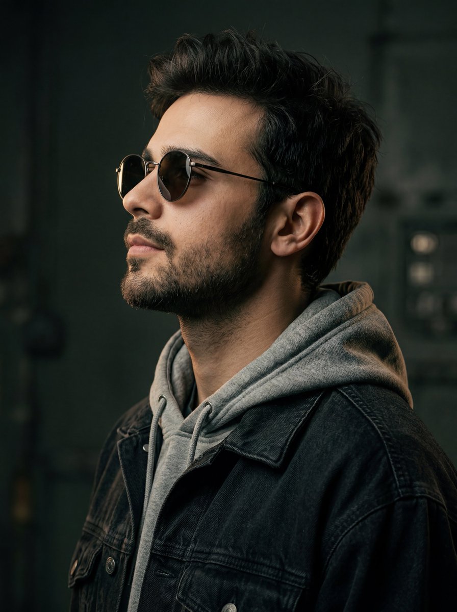 Cinematic Urban Fashion Portrait — example 1