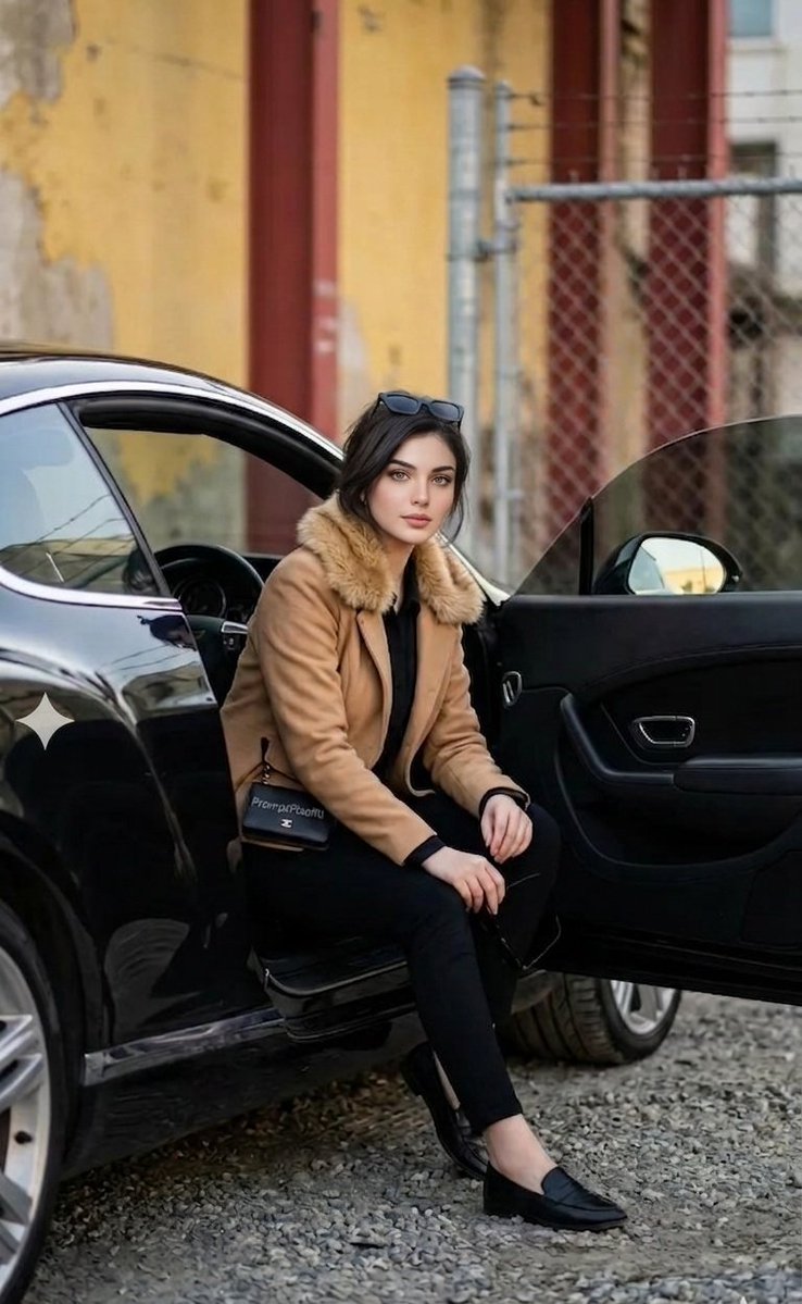 Luxury Lifestyle Car Portrait — example 1