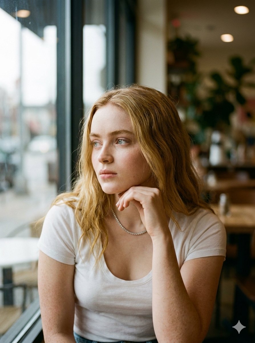 Cinematic Cafe Contemplation
