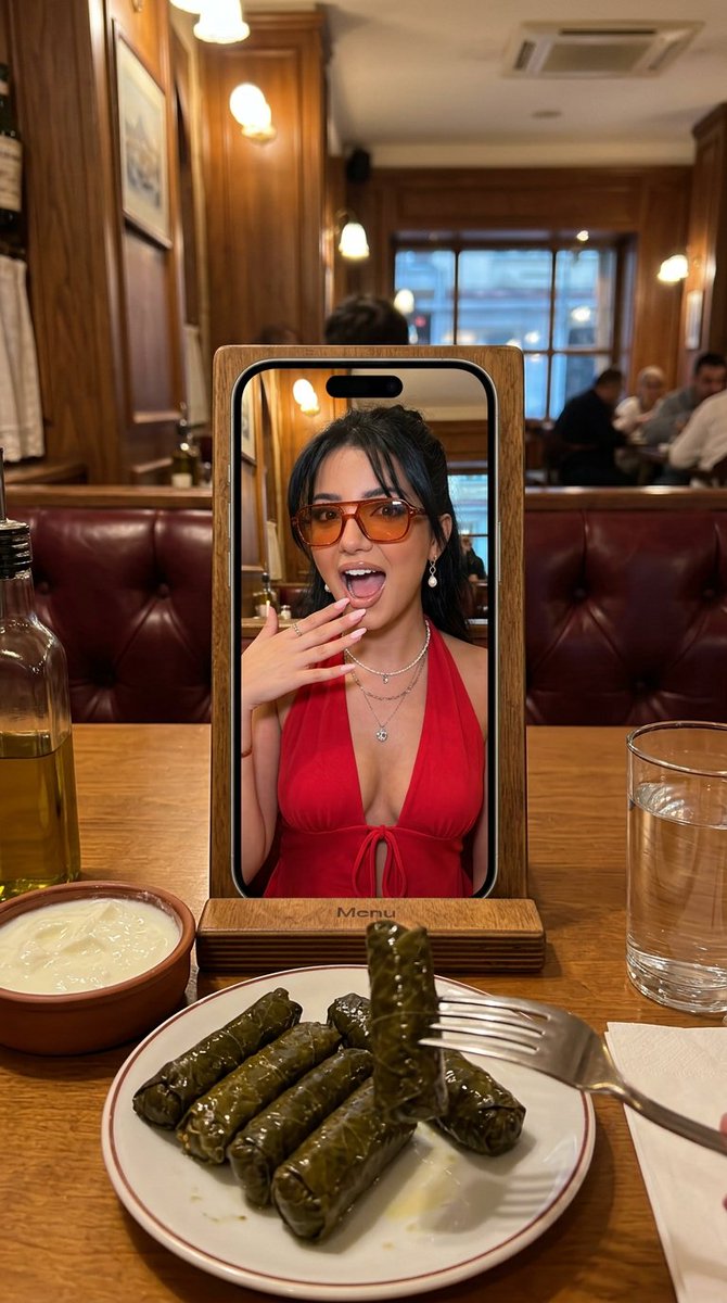 Meta Restaurant Photo within Phone Screen — example 2