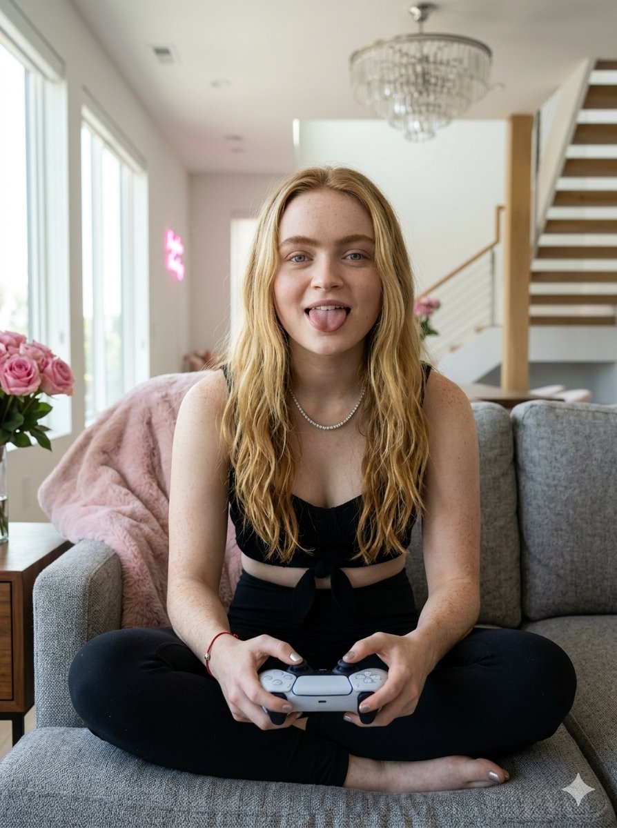 Playful Luxury Apartment Gaming Portrait — example 1