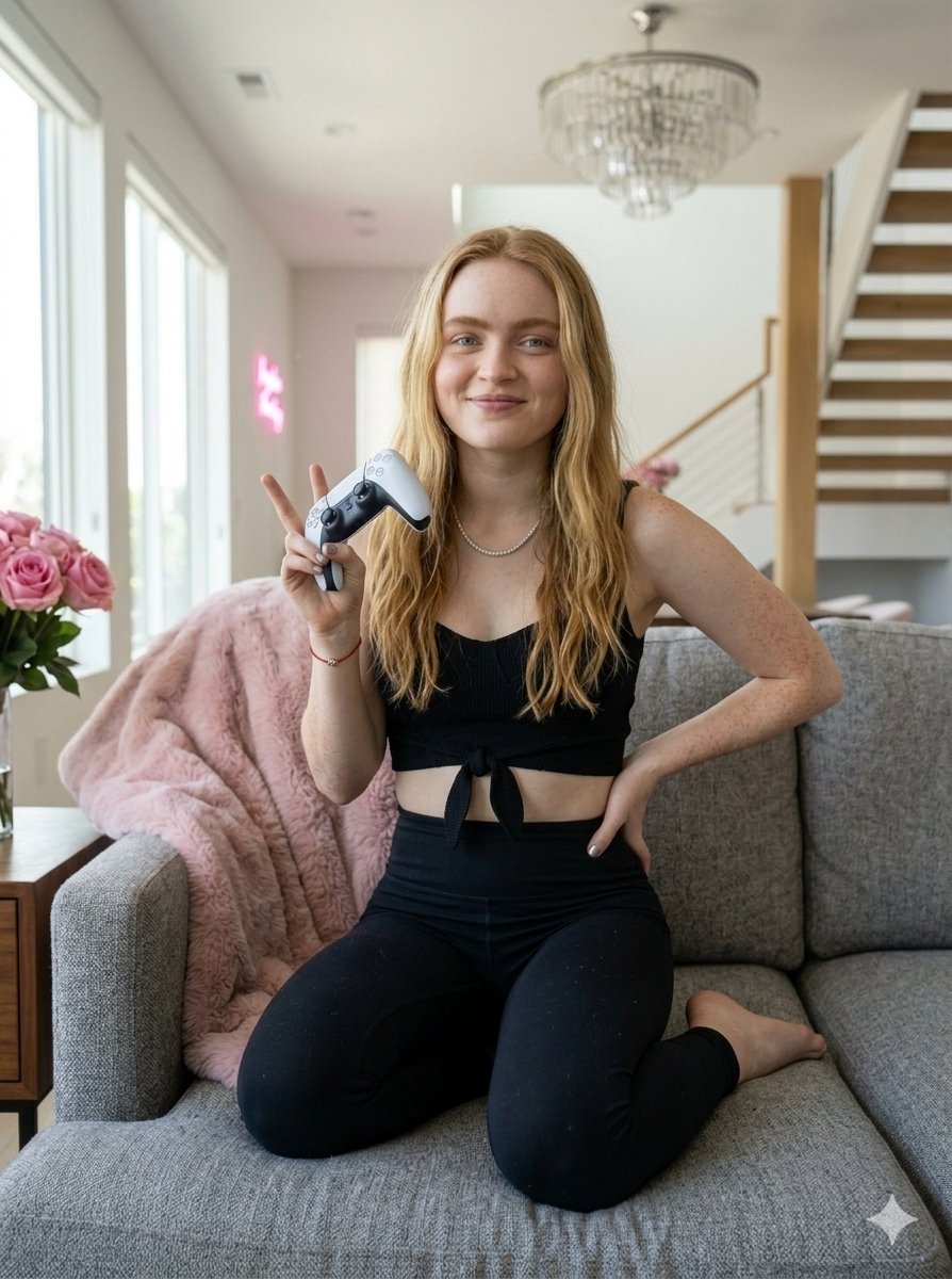 Playful Luxury Apartment Gaming Portrait — example 3