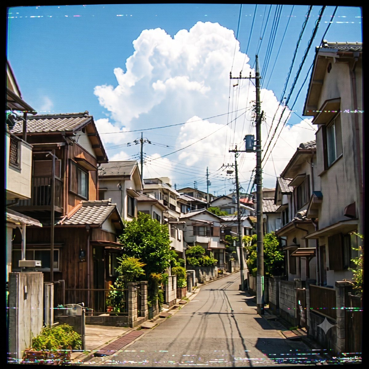 2000s Nostalgic Japanese Suburb — example 2