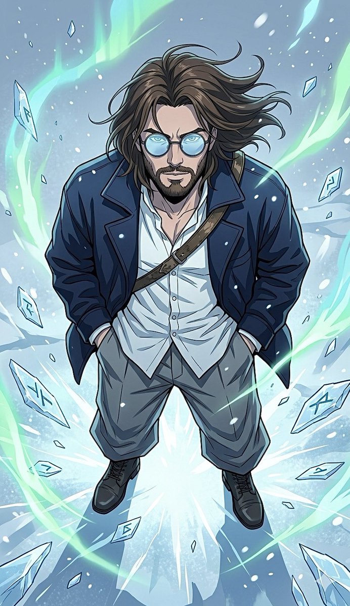 Anime Graphic Novel Man Illustration — example 1