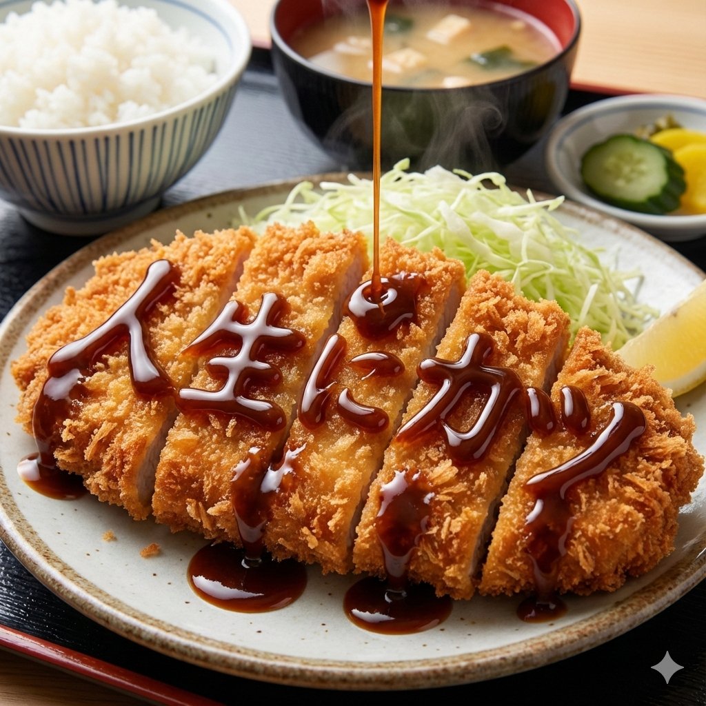 Close-up 1:1 image of hot okonomiyaki — example 3
