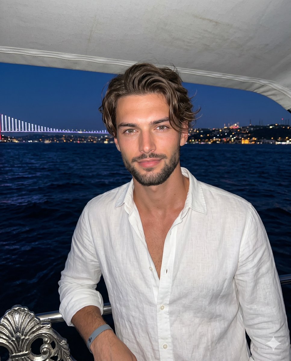 Night Nautical Lifestyle Portrait — example 1