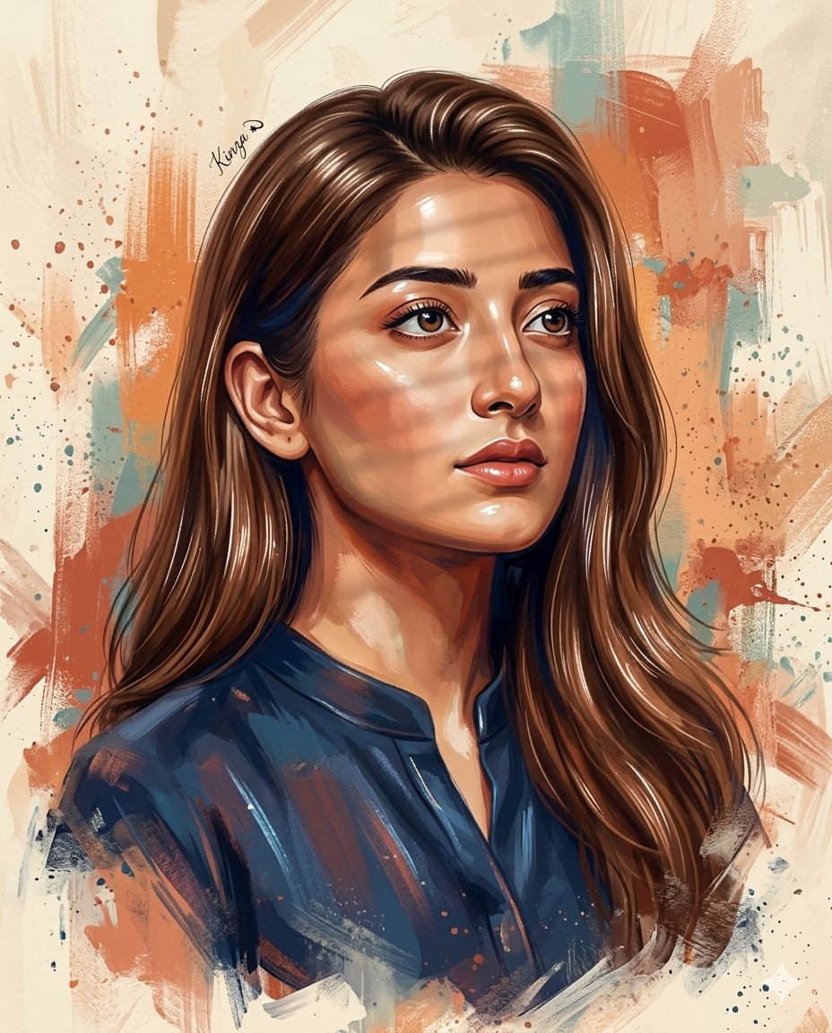 Ultra-Detailed Stylized Digital Portrait — example 1