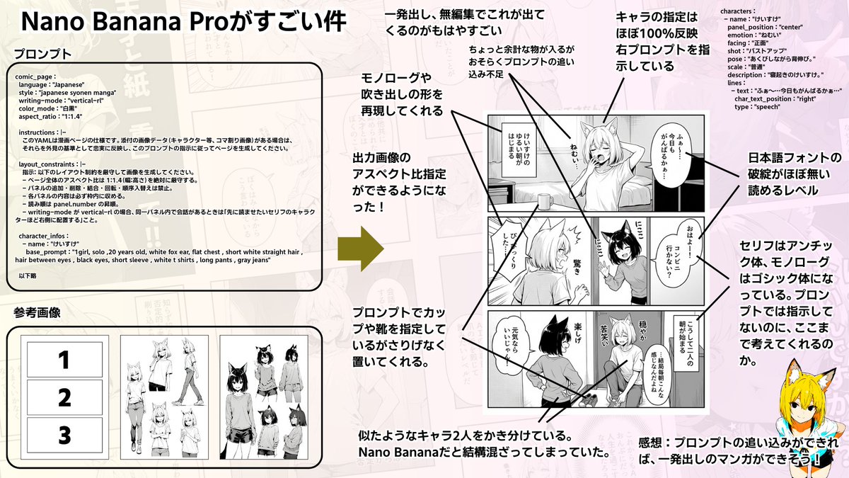 Config-style Japanese shonen manga page settings — example 1