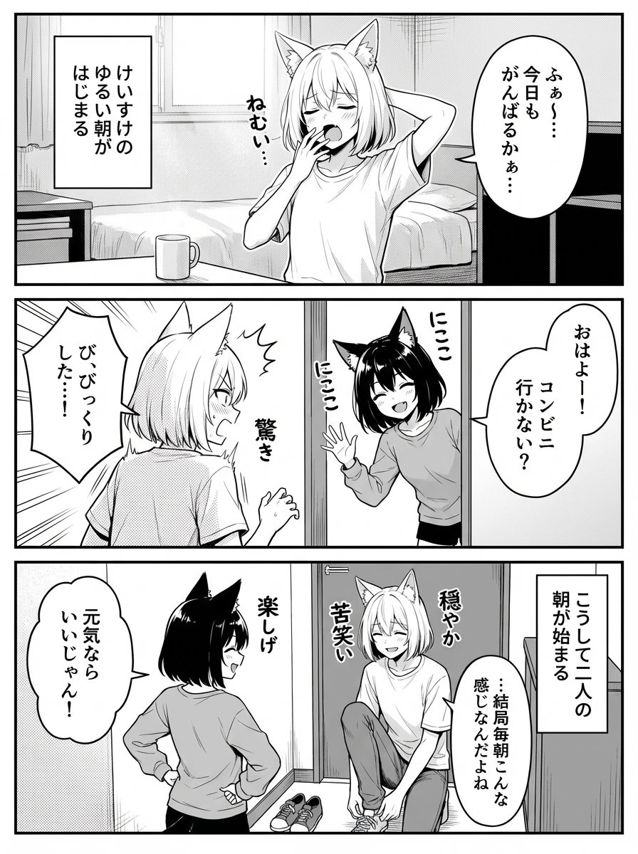 Config-style Japanese shonen manga page settings — example 2
