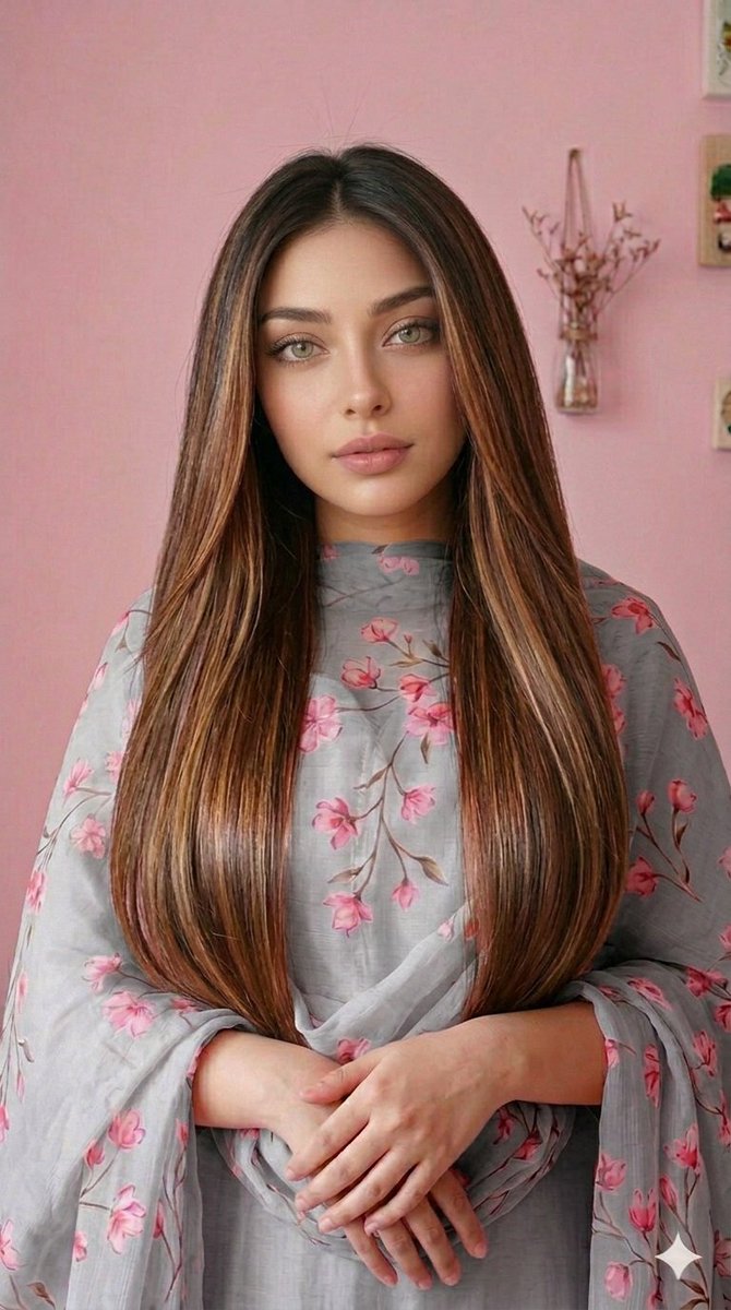 Cinematic Pastel Studio Portrait — example 1