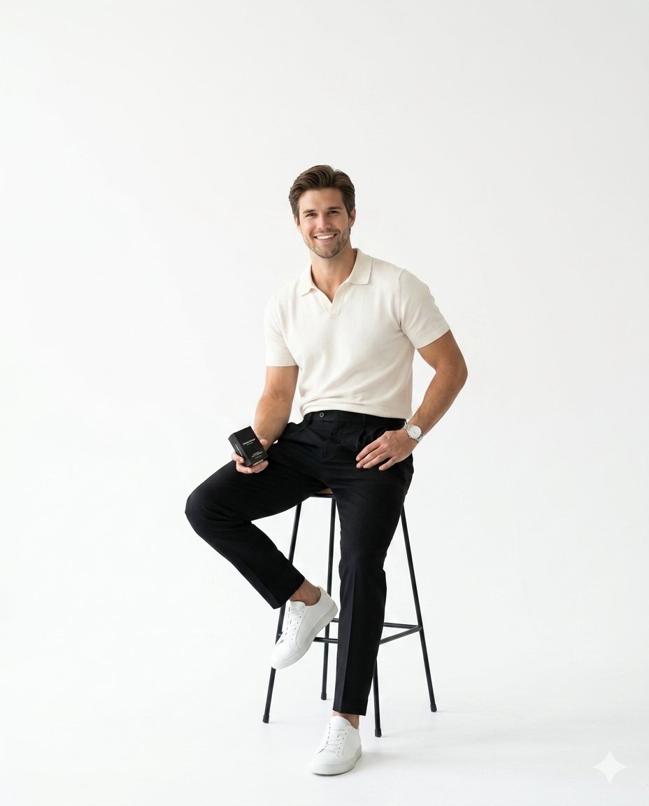 Minimalist Personal Branding Portrait — example 1