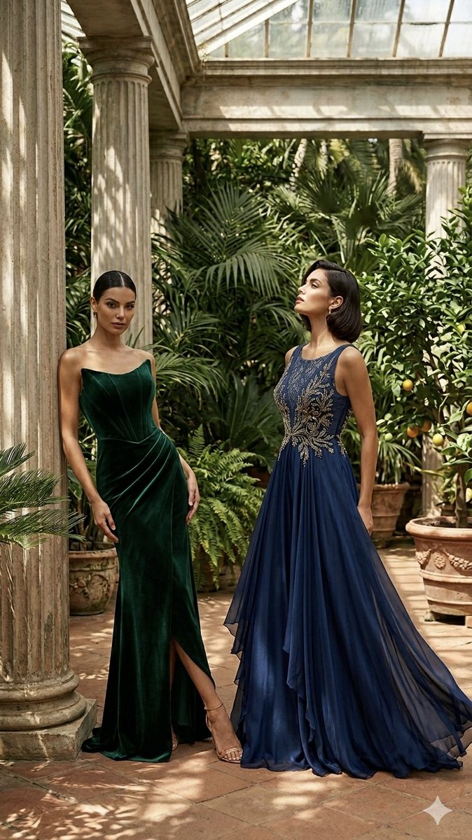 Elegant Gowns Greenhouse Editorial — example 1
