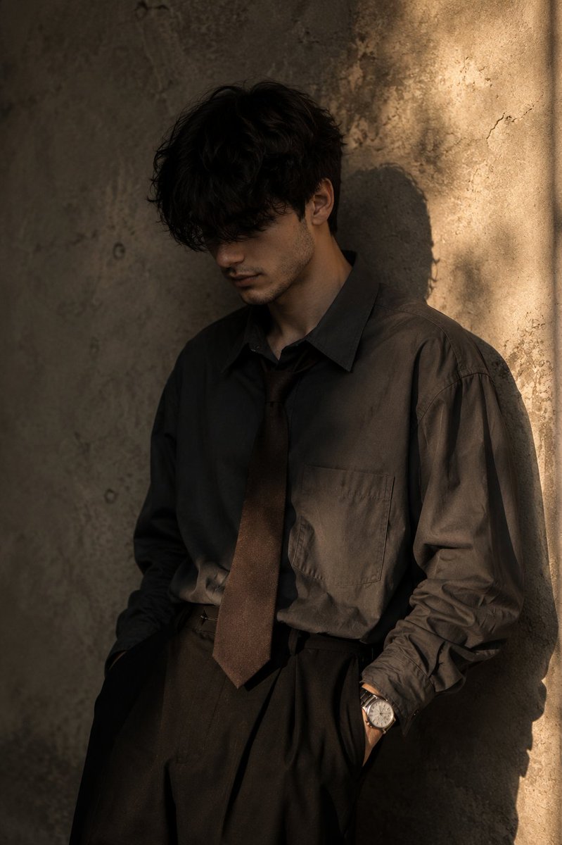 Moody Cinematic Male Portrait β example 2