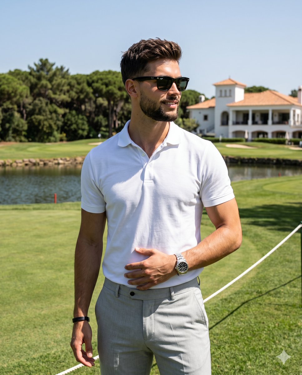Luxury Golf Course Fairway Portrait — example 1
