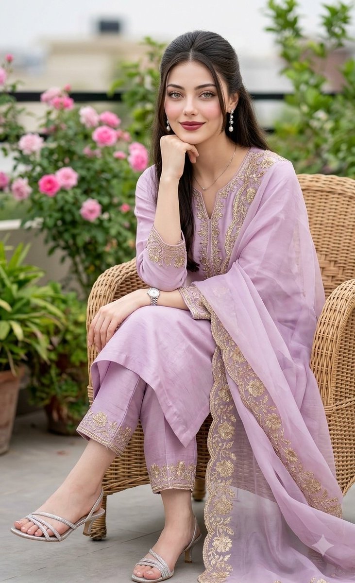 South Asian Fashion Portrait — example 1