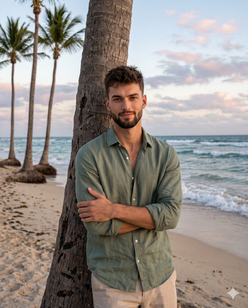 Coastal Golden Hour Portrait