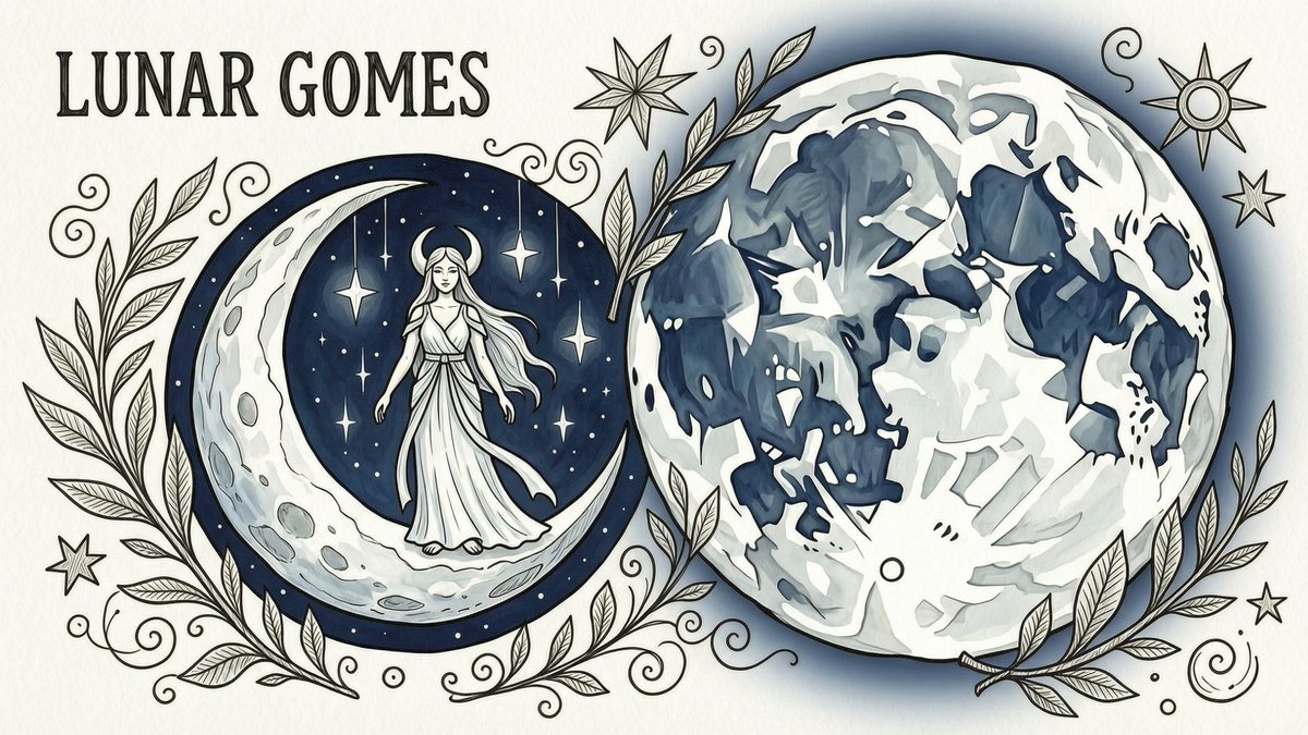 Mystical Lunar Goddess Collage — example 4
