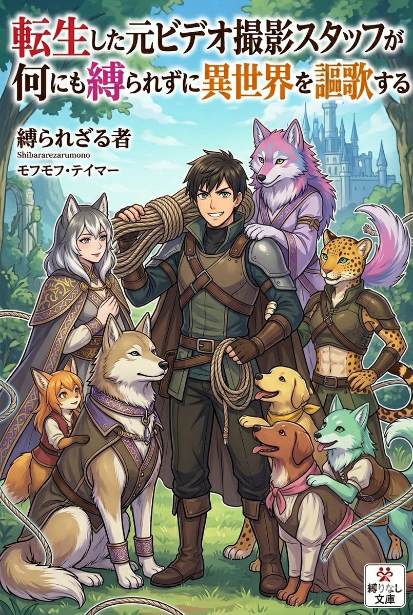 Light Novel Style Comic Cover — example 2