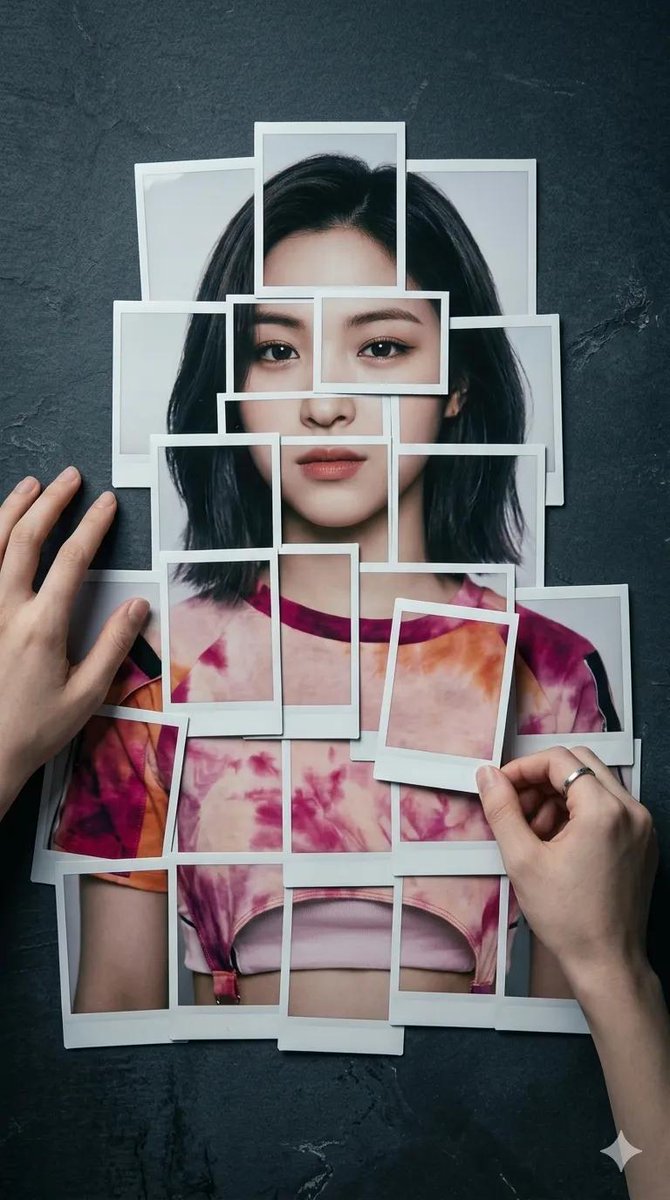 Layered Instant Print Human Figure Art — example 3