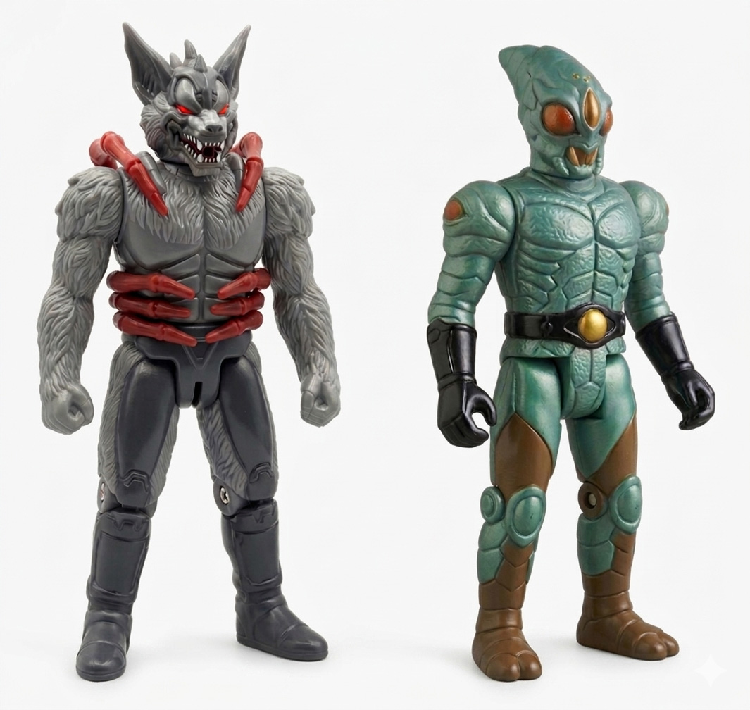 Retro 80s Action Figure Aesthetic — example 1