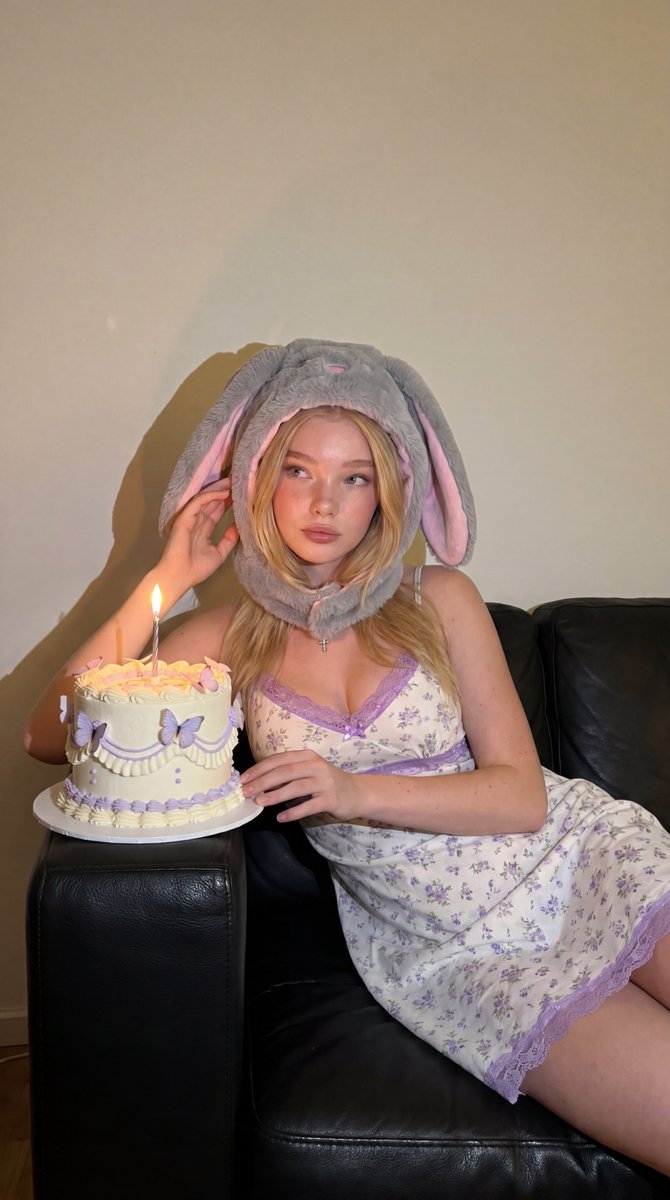Whimsical Bunny Ear Portrait — example 1