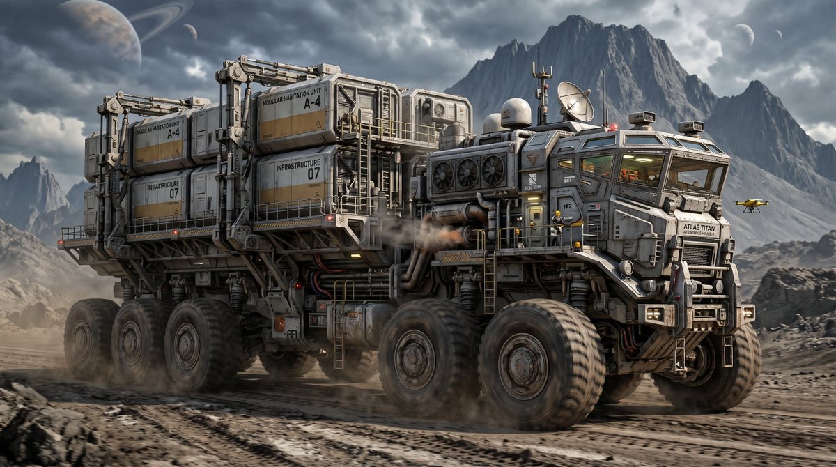 Atlas Titan Heavy Cargo Hauler — example 1