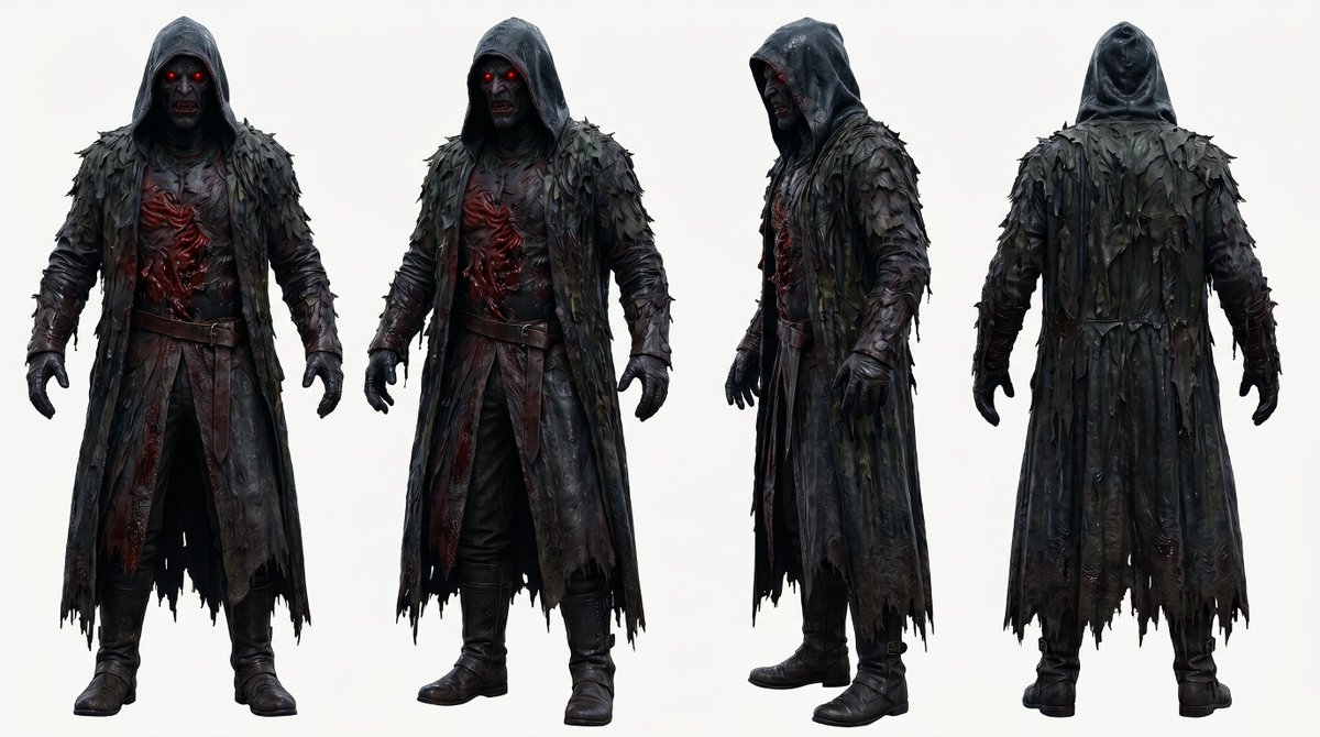 Cinematic Dark Fantasy Battle — example 3