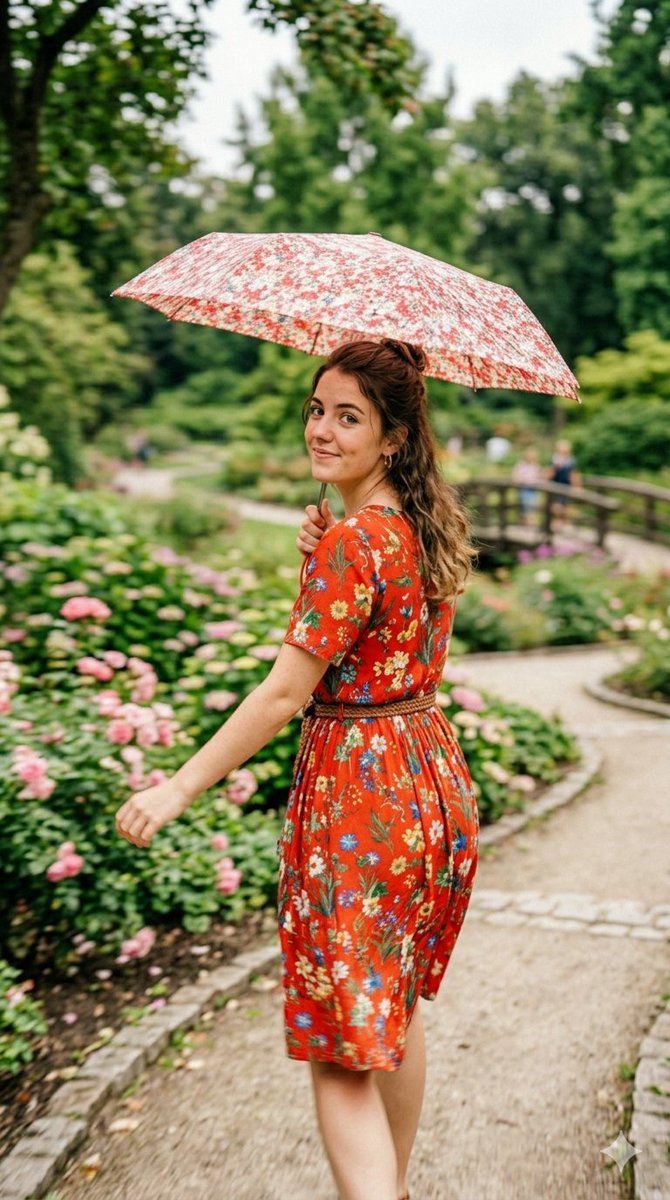 Cottagecore Botanical Garden Stroll — example 3