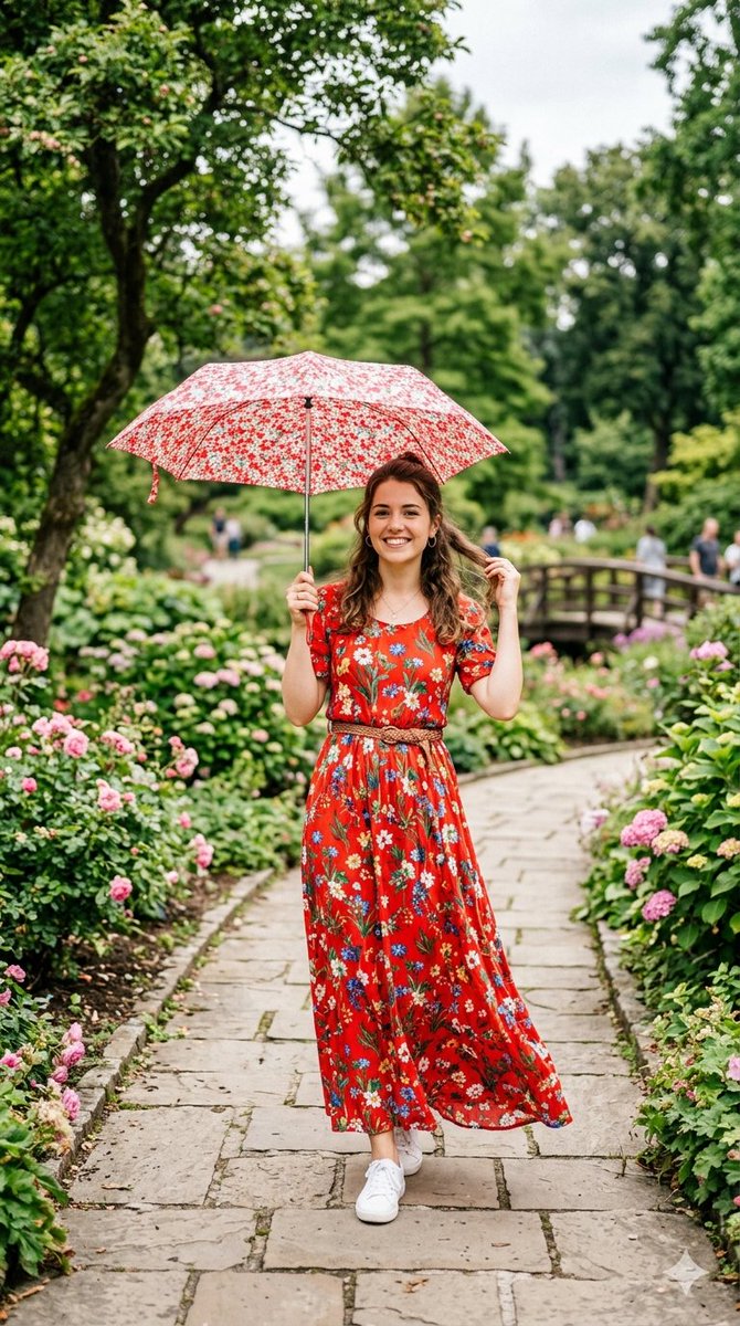 Cottagecore Botanical Garden Stroll — example 4