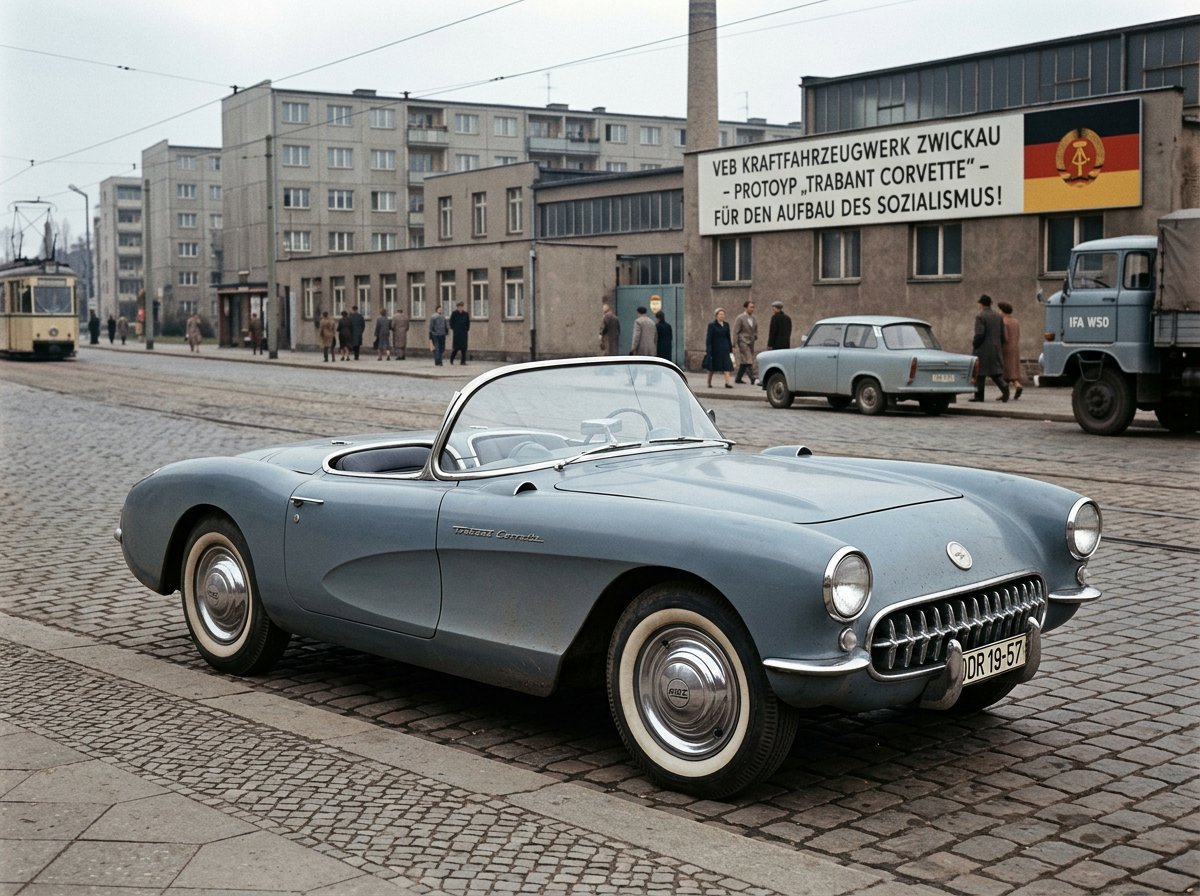 GDR Alternate History Car Design — example 1
