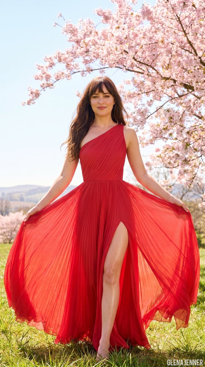 Luxury Fashion Editorial Spring Portrait — example 3
