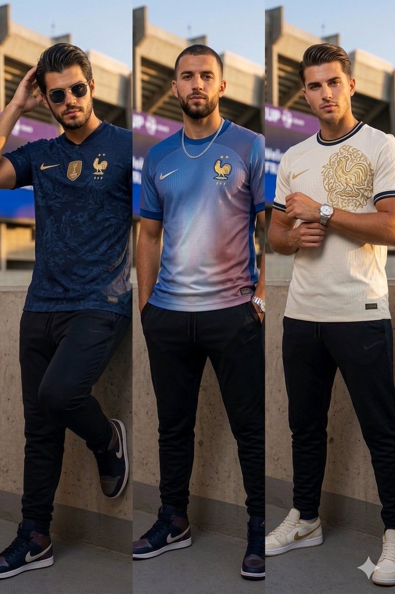 France World Cup Fashion Portrait — example 2