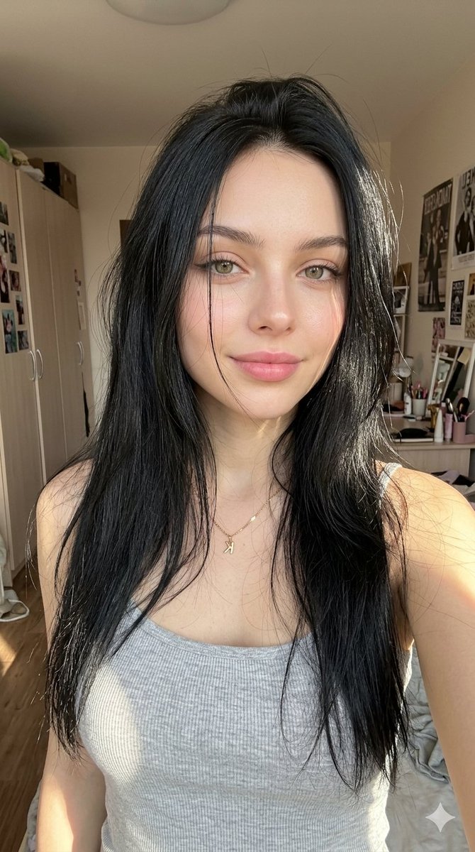 Ultra-Realistic Bedroom Selfie — example 1