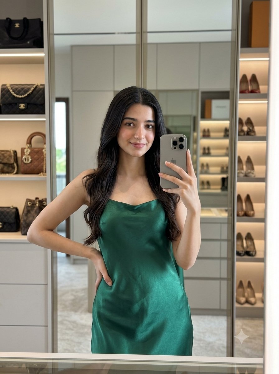 Luxury Mirror Selfie Portrait — example 1