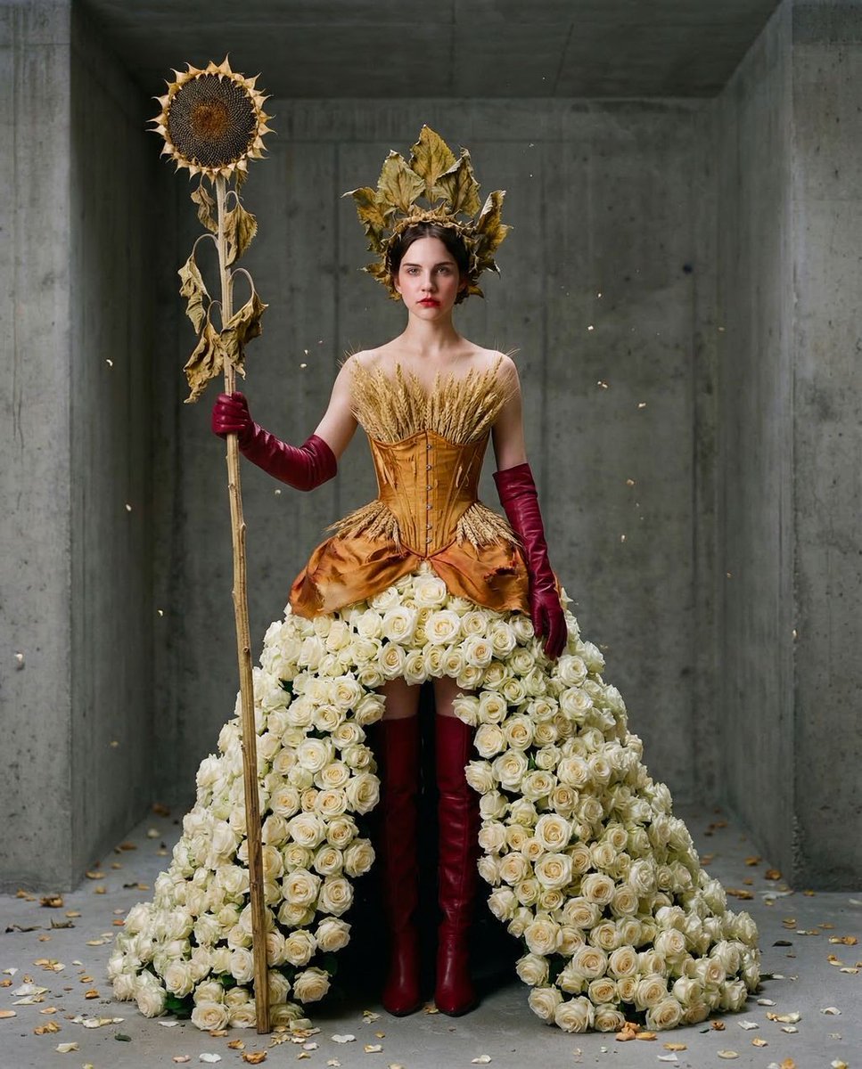 Brutalist Botanical Haute Macabre Editorial — example 1