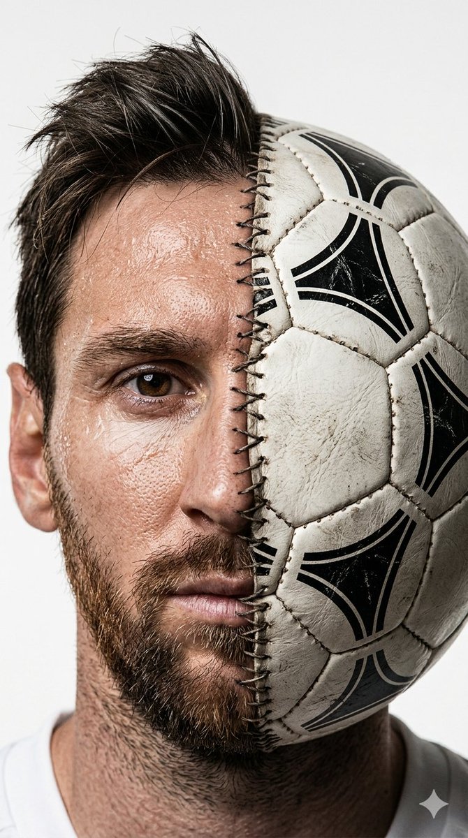 Soccer Ball Portrait Hybrid — example 1